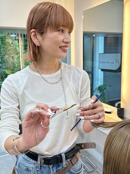 シュガーアンドソルト(SUGAR&SALT)の写真/《垂水駅徒歩2分/KAMICHARISMA2024受賞》実力派stylistが勢揃いする韓国ヘア特化サロン"SUGAR＆SALT"