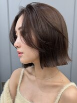 プラチナ(PLATINA)&nbsp;ボブ外はねボブ切りっぱなしボブ