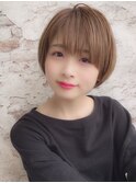 アンブレラカラー/こなれミディ/ウェーブパーマ/前髪/錦糸町