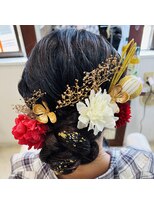 ジャスト ヘア アネックス 久里浜店(just hair ANNEX) 成人式前撮りヘア