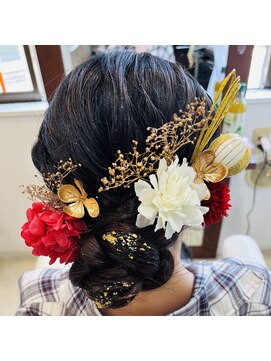 ジャスト ヘア アネックス 久里浜店(just hair ANNEX) 成人式前撮りヘア