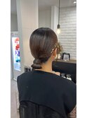 タイトヘアアレンジ/きれいめヘアセット