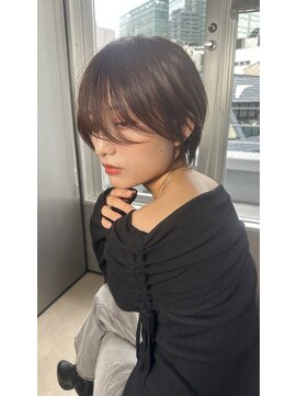 アグ ヘアー ネスト 茨木店(Agu hair nest) 大人ショートボブ 20代30代40代ヘア 小顔 大阪クビレ茨木