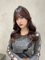 ロンド 表参道店(Lond)&nbsp;暗めカラー/韓国レイヤー/マロンベージュ/くすみベージュ/表参道