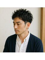 スープレックス ヘアーデザイン(SOUPREX HAIR DESIGN) 大人メンズ束感ショート 20代 30代 40代 50代 60代 メンズ