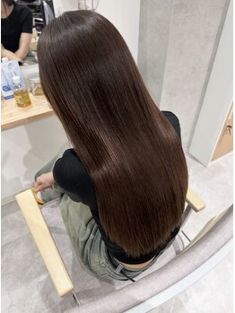 ウブ(Ubu)の写真/【堺東徒歩6分】髪質改善ストレート◎一人ひとりのお悩みに合わせた施術で思わず触りたくなる髪質美人へ◇