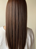 ディコ(Dico) Real縮毛矯正とチョコブラウンカラー