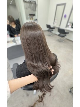 ガルボヘアー 桟橋店(garbo hair) オイルカラーココアグレージュ高知美容院