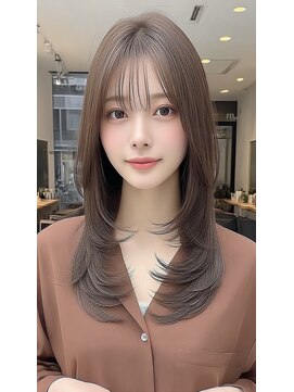 レス(Les.) ミディアムレイヤー 結べるレイヤー