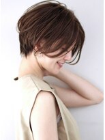 サーカス バイ ビュートリアム 青山(CIRCUS by BEAUTRIUM)&nbsp;前髪長め　美人ショート　ひし形ショートボブ　ショート　青山