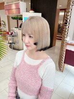 カラーラウンジ(Color Lounge) Color Lounge トレンドエンドカラー×ホワイトブロンドデザイン