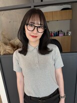 エトワ 中央店(etoi) 大分ハッシュカット胸上鎖骨下ミディアムレイヤースタイルかるめ