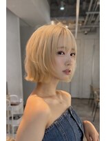 シャロン(SHARON)&nbsp;【SHARON原宿】ブロンド×レイヤーボブ