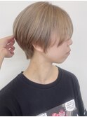 【morio原宿】くびれショート 前髪無しショート 丸みショート