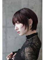 ピズムハク(PISM hak)&nbsp;ひし形レイヤーボブ/ショートボブ/大人ショートヘア