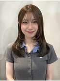 透明感◎/大人girly/盛れる顔周り/名古屋/名駅/髪質改善/layer