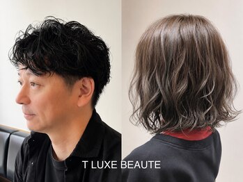 ティー リュクスボーテ(T LUXE BEAUTE)の写真/毎日がラクになる。大人の似合わせデザインパーマ。