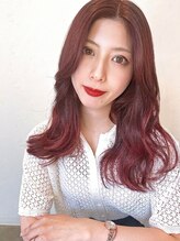 ザブックハンドサロン(The book hand salon)&nbsp;ボルドー×ロング