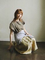 バーノン(VERNON)&nbsp;Messy Modern Mullet wearing AKIKO AOKI【VERNON】058-262-3611