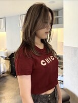 ニコフクオカヘアーメイク(NIKO Fukuoka Hair Make)&nbsp;肌に馴染むハイライトベージュ/ハッシュカット/レイヤー
