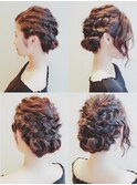 セミロング★お呼ばれへアセット