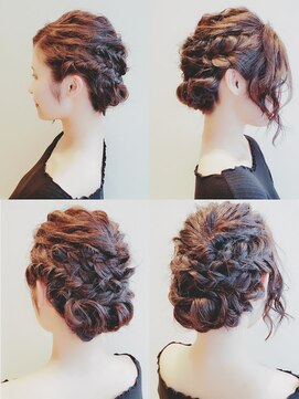 ルシード スタイル サーヴ(LUCIDO STYLE SERVE) セミロング★お呼ばれへアセット