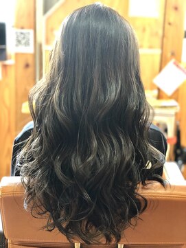 ララテラス(LaLa Terrace) スモークブルージュ×大人かわいいヴェールウェーブ