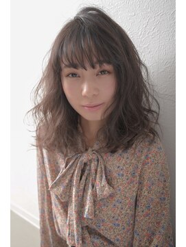 メルク(merc.) ラフウェーブミディ【merc.松下】アディクシーカラー