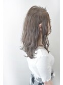 ピンク→フォレストアッシュ