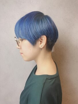 ヘアサロンエム 川越(HAIR SALON M) 外ハネボブ/アッシユブラウン/ネオウルフ/デザインカラー