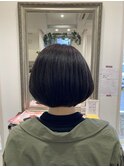 簡単スタイリング☆大人かわいいショートボブ/シルエット◎