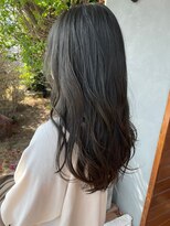 ヘア プロデュース キュオン(hair produce CUEON.) ロング × オリーブグレージュ