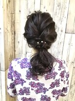 ヘアースペース ムーン(Hair Space MOON) 結婚式やパーティー イベントのヘアセットはムーン岡山にどうぞ
