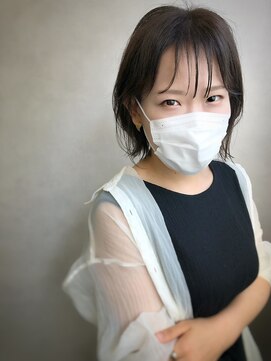 オータス(OTAS.) ＃ショート＃ダークグレー＃ナチュラル