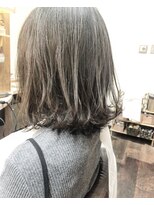 フェリシータ 緑地公園店(felicita) アディクシーカラーでブリーチなしアッシュグレージュ◎