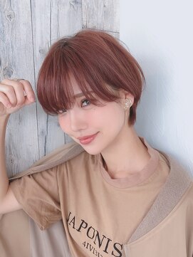 マリオ ヘアー デザイン(MARIO HAIR DESIGN) MARIO ピンクナチュラルショート