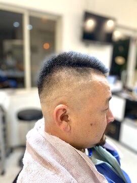 ワンピース ONE PIECE フェードカット