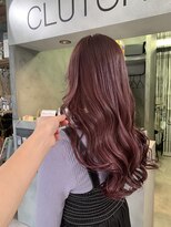 クラッチバイシオンアグリゲイト(CLUTCH by Zi-on aggregate)&nbsp;ピンクラベンダー×セミロング/マーメイドカラー/ミルキーピンク