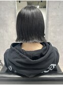 切りっぱなしボブ
