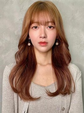 グロー 大宮(GLROW) 大人ガーリー×ブリーチなし◎前髪/顔周り×韓国ロング[大宮]