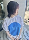 パープルカラーが際立つ個性派ウルフ*