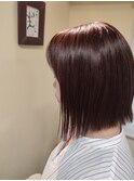 大人切りっぱなしボブ