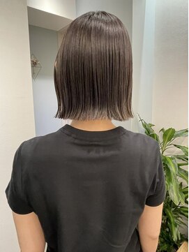 トゥーリ 薬院店(tuuli) tuuli miyu 髪質改善縮毛矯正切りっぱなしボブ