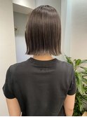 tuuli miyu 髪質改善縮毛矯正切りっぱなしボブ