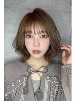 リークフー(Ree cu fuu)&nbsp;10代20代30代40代 前髪　外ハネ　ミディアム　藤沢