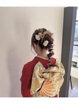 ニド(2do)&nbsp;成人式ポニーアレンジ