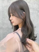 ビュートヨナカ(VIEW TOYONAKA)&nbsp;韓国ヘア/シースルー前髪/グレージュくびれヘア