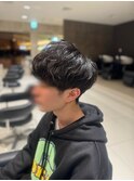 メンズマッシュ×ニュアンスパーマ