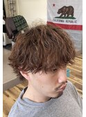 緩波巻きスパイラルパーマ[西千葉駅/Men's/メンズカット/パーマ]