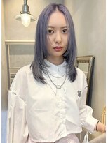 ジーナ(XENA)&nbsp;ケアブリーチ×ハイトーン×ラベンダーカラー(渋谷)